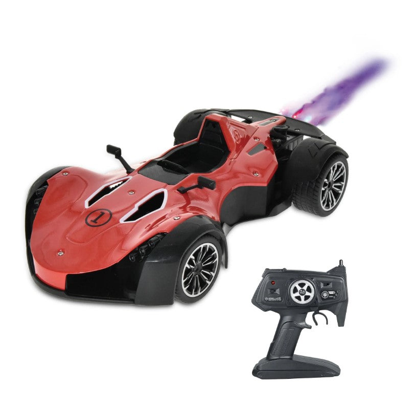 Die-Cast Mist Spray R/C Sports (Red)- Red | Playzu
