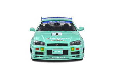 2001 Nissan Skyline GT-R R34 Falken 1:18 Diecast Scale Model | Solido