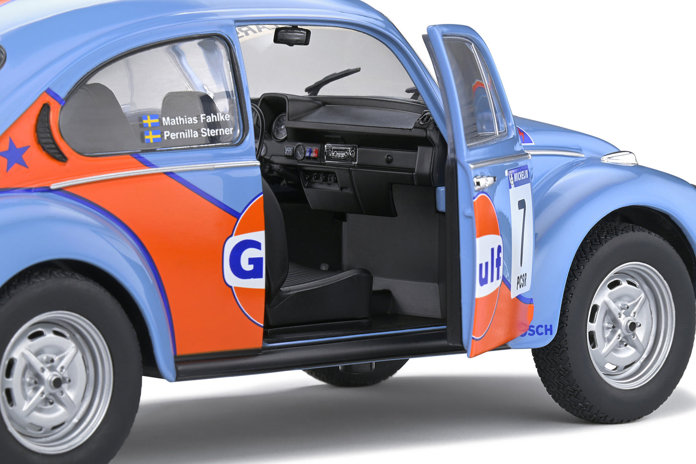 2019 Volkswagen Beetle 1303 Gulf 1:18 Diecast Scale Model | Solido