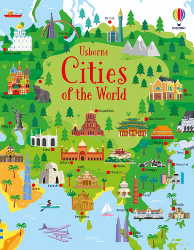 Usborne Book and Jigsaw Cities of the World - Paperback | Usborne