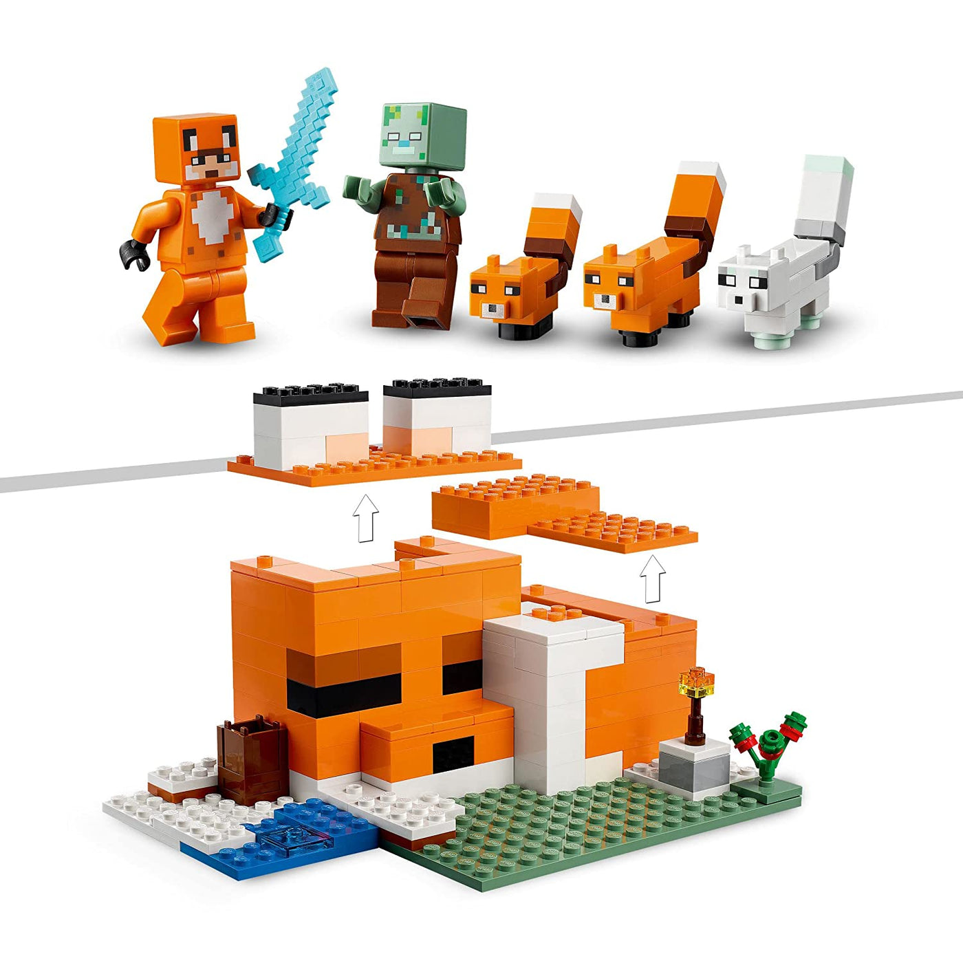 LEGO® Minecraft® 21178: The Fox Lodge