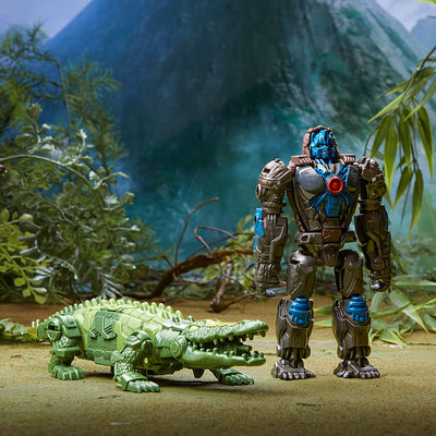Optimus Primal & Skullcruncher: Transformers: Rise of The Beasts - Beast Alliance