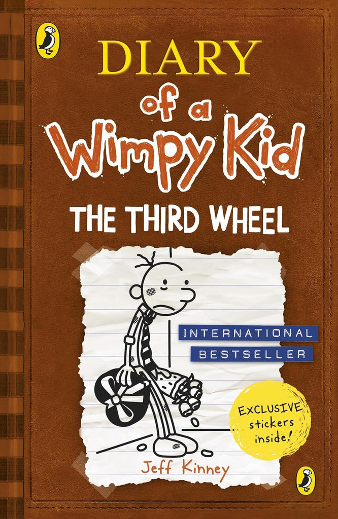 Diary of a Wimpy Kid #07: The Third Wheel - Paperback | Jeff Kinney