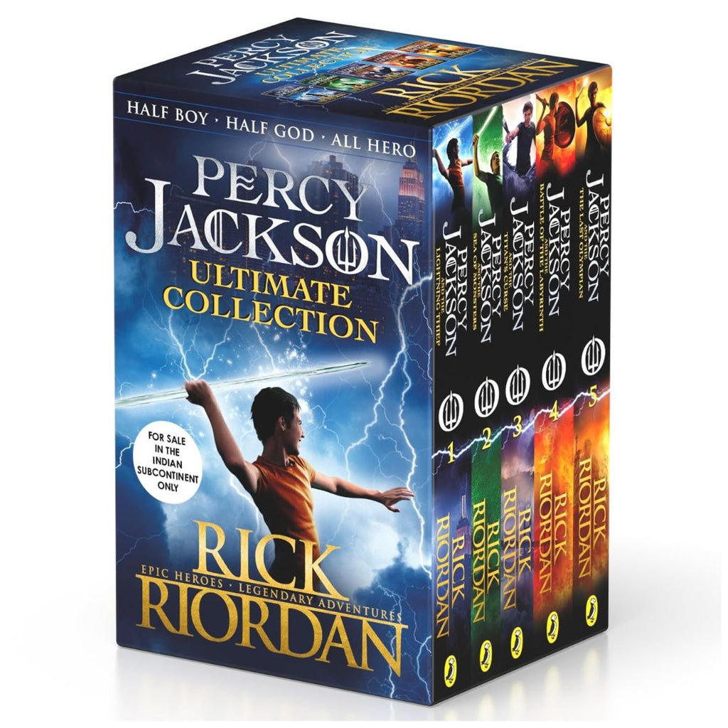 Percy Jackson Books Set Of 5