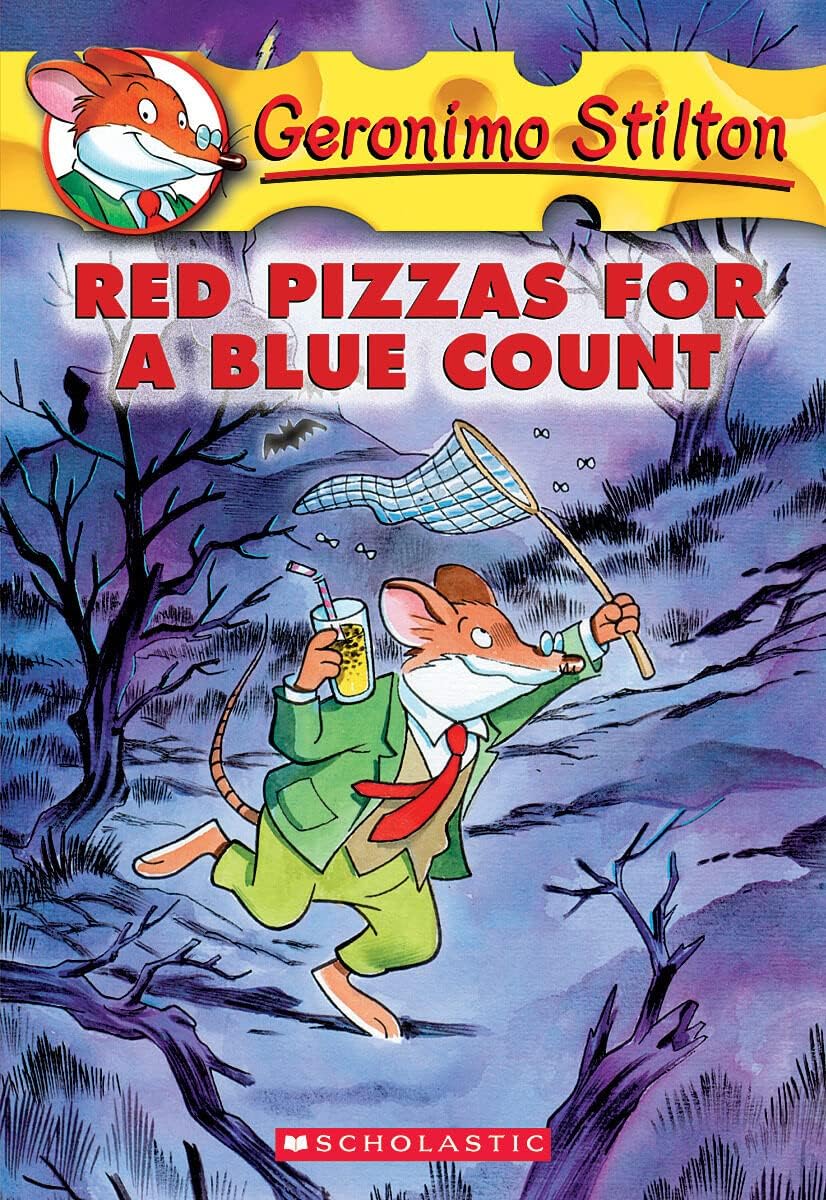 Geronimo Stilton #07: Red Pizzas for a Blue Count - Paperback