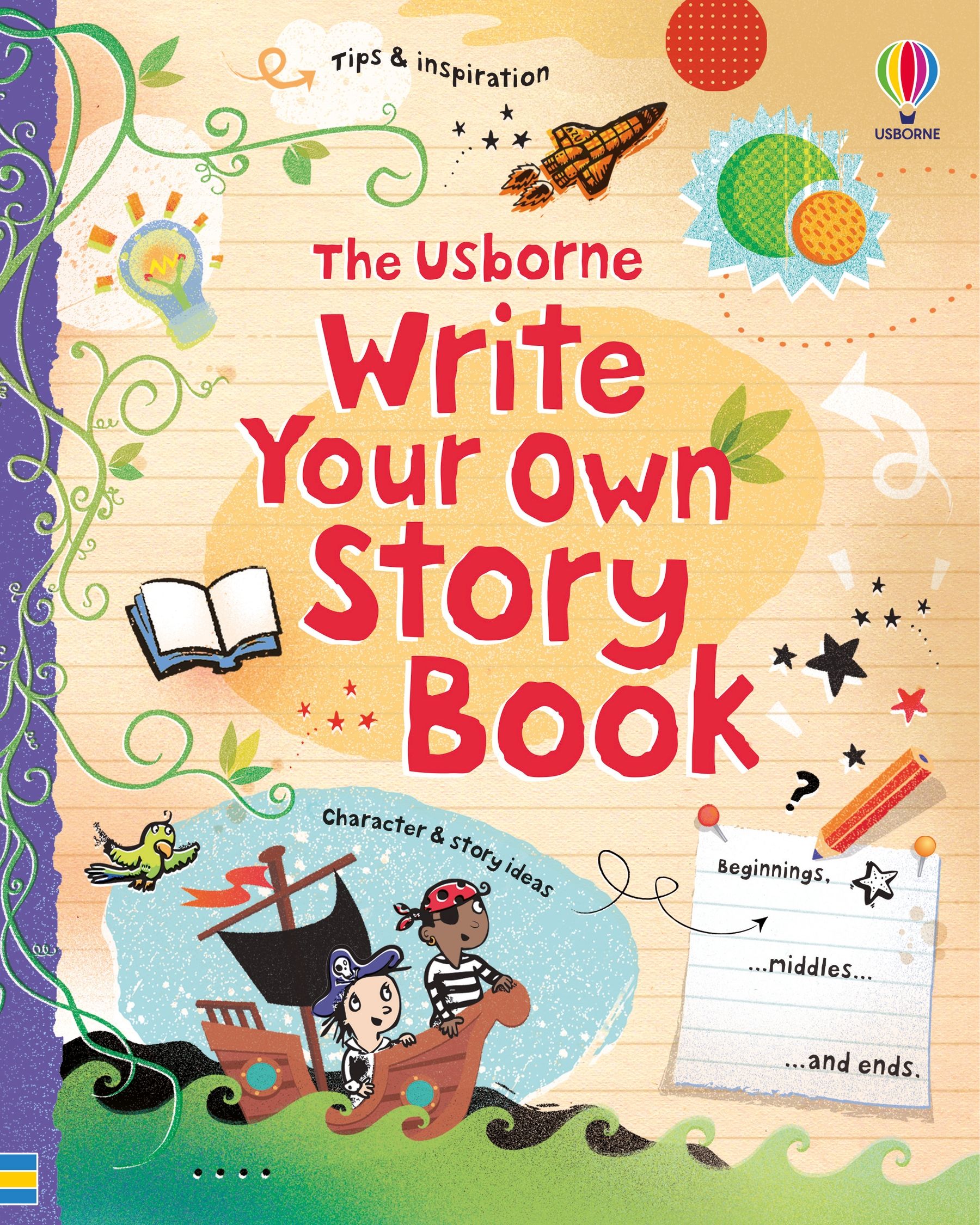 Write Your Own Story Book - Spiral Bound | Usborne Books – Krazy ...
