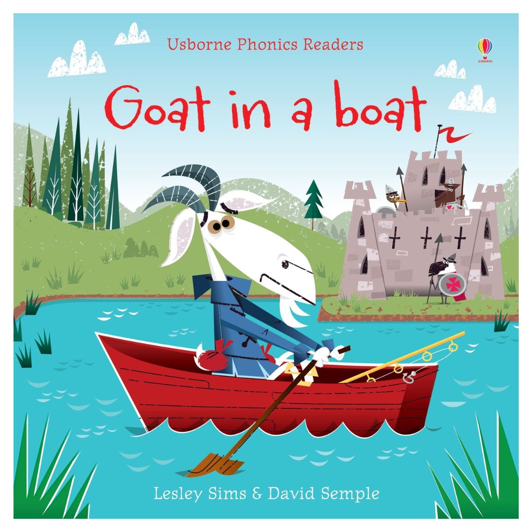 Goat in a Boat: Phonics Readers - Paperback | Usborne Books