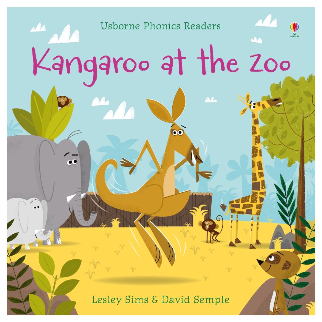 Kangaroo at the Zoo: Phonics Readers - Paperback | Usborne Books