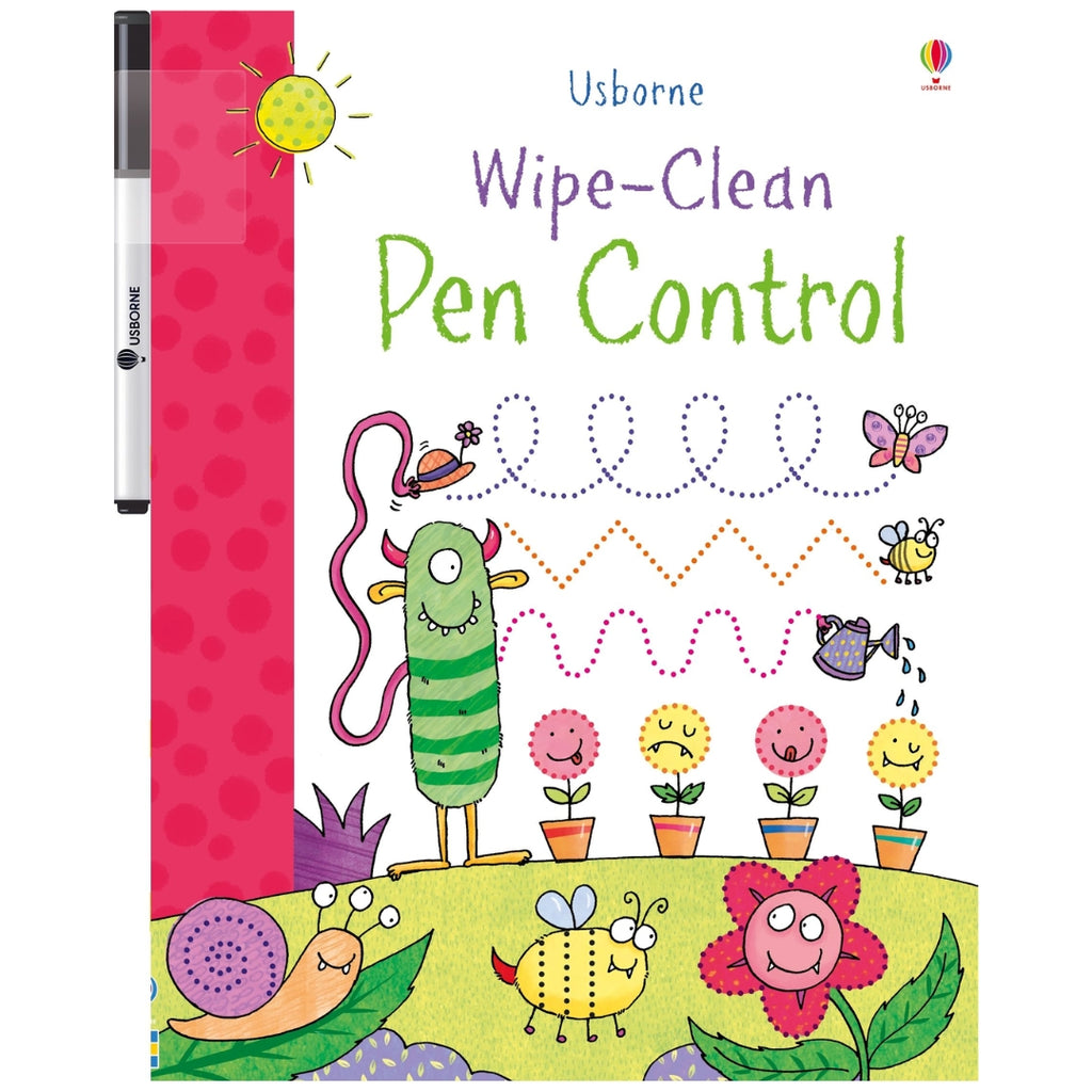 Usborne: Wipe-clean Pen Control - Paperback