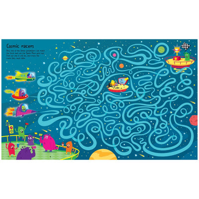 Space Maze Book - Paperback | Usborne Books