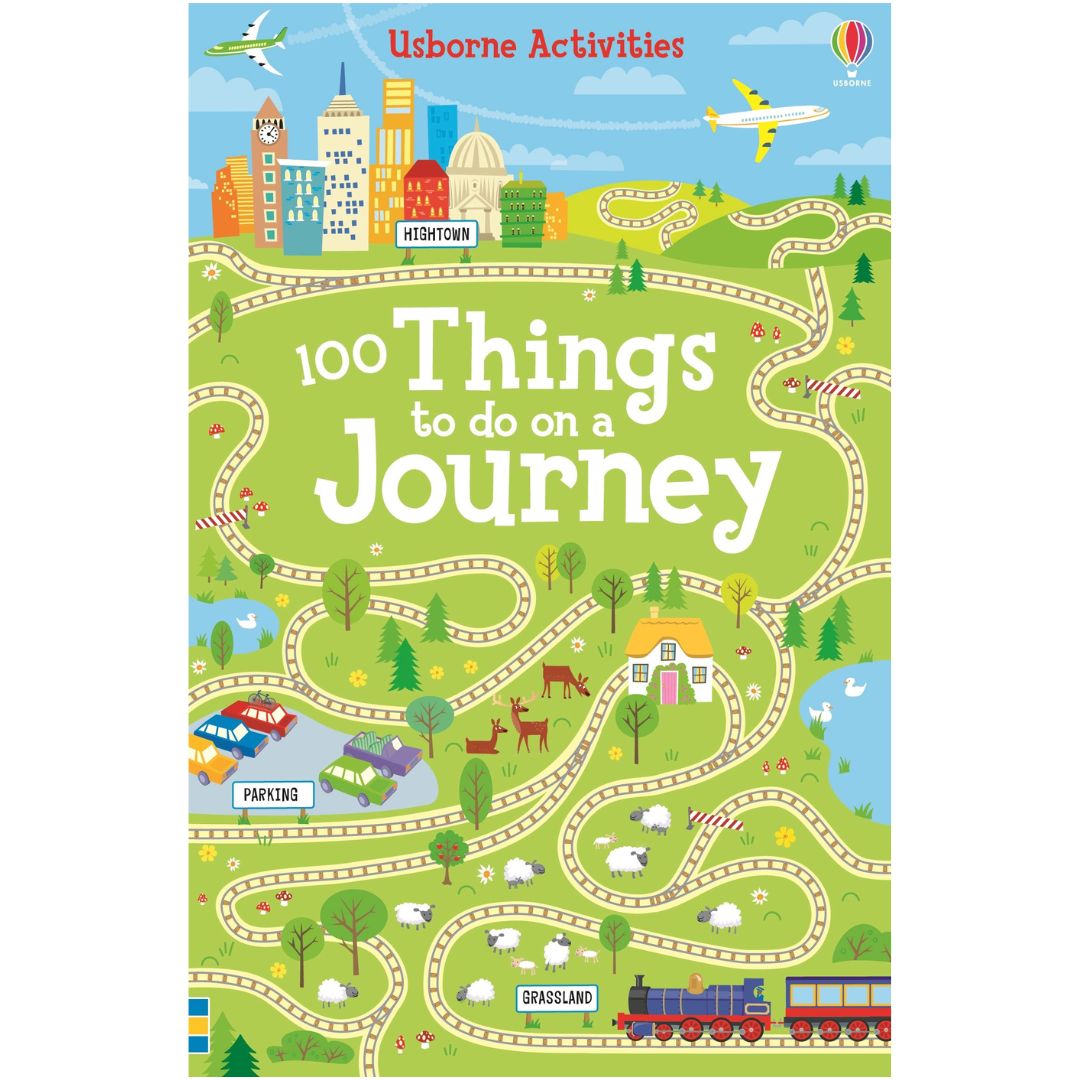 100 things to do on a journey: Activity - Paperback | Usborne Book