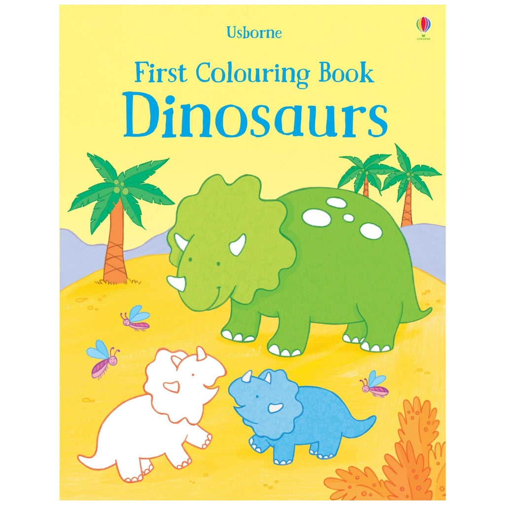 Usborne: First Colouring Book Dinosaurs - Paperback