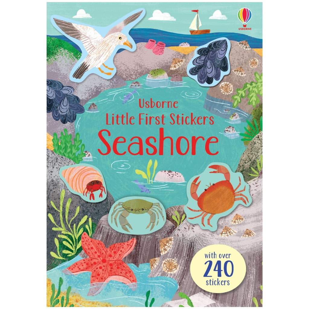 Usborne: Little First Stickers Seashore Book - Paperback