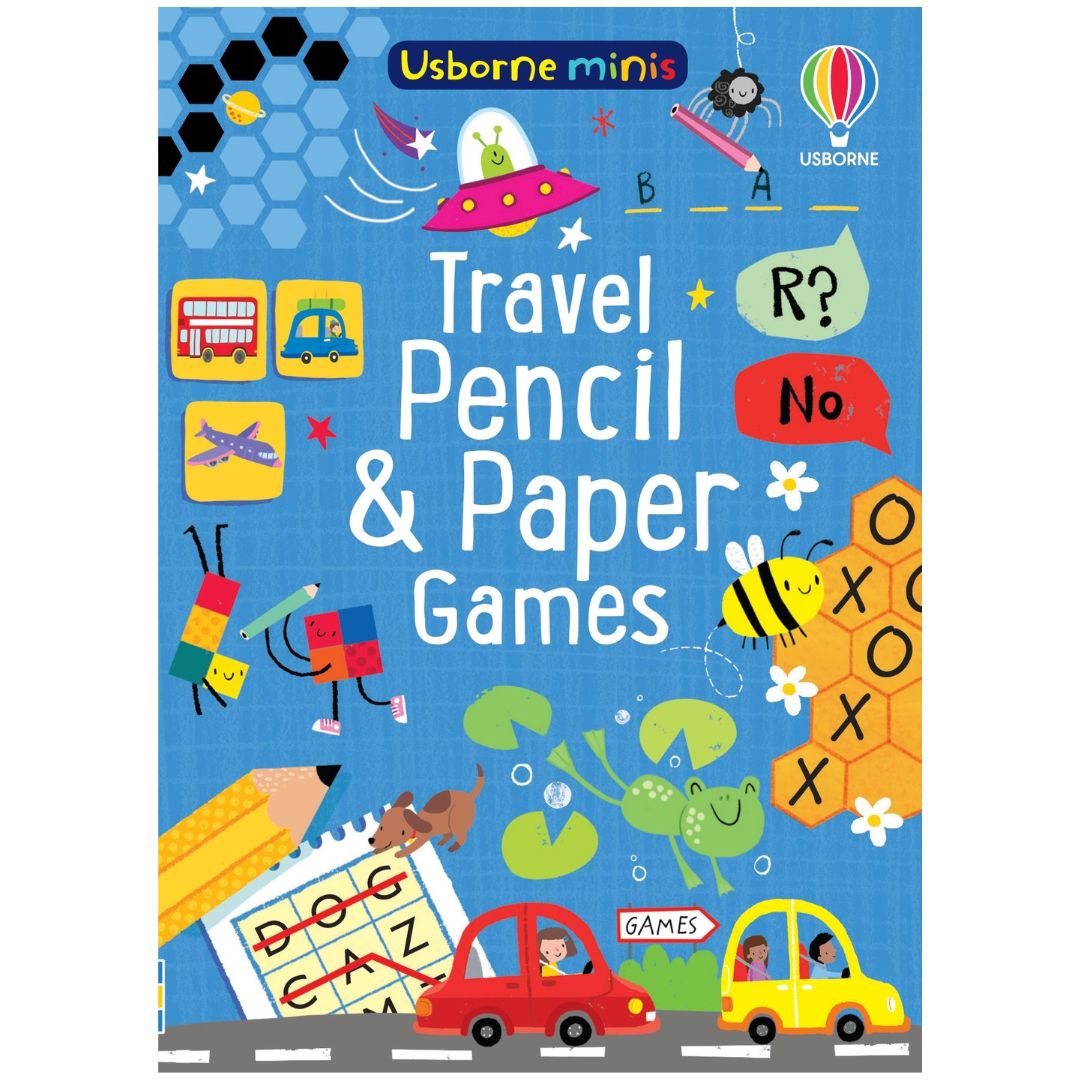 Travel Pencil and Paper Games - Paperback | Usborne Books