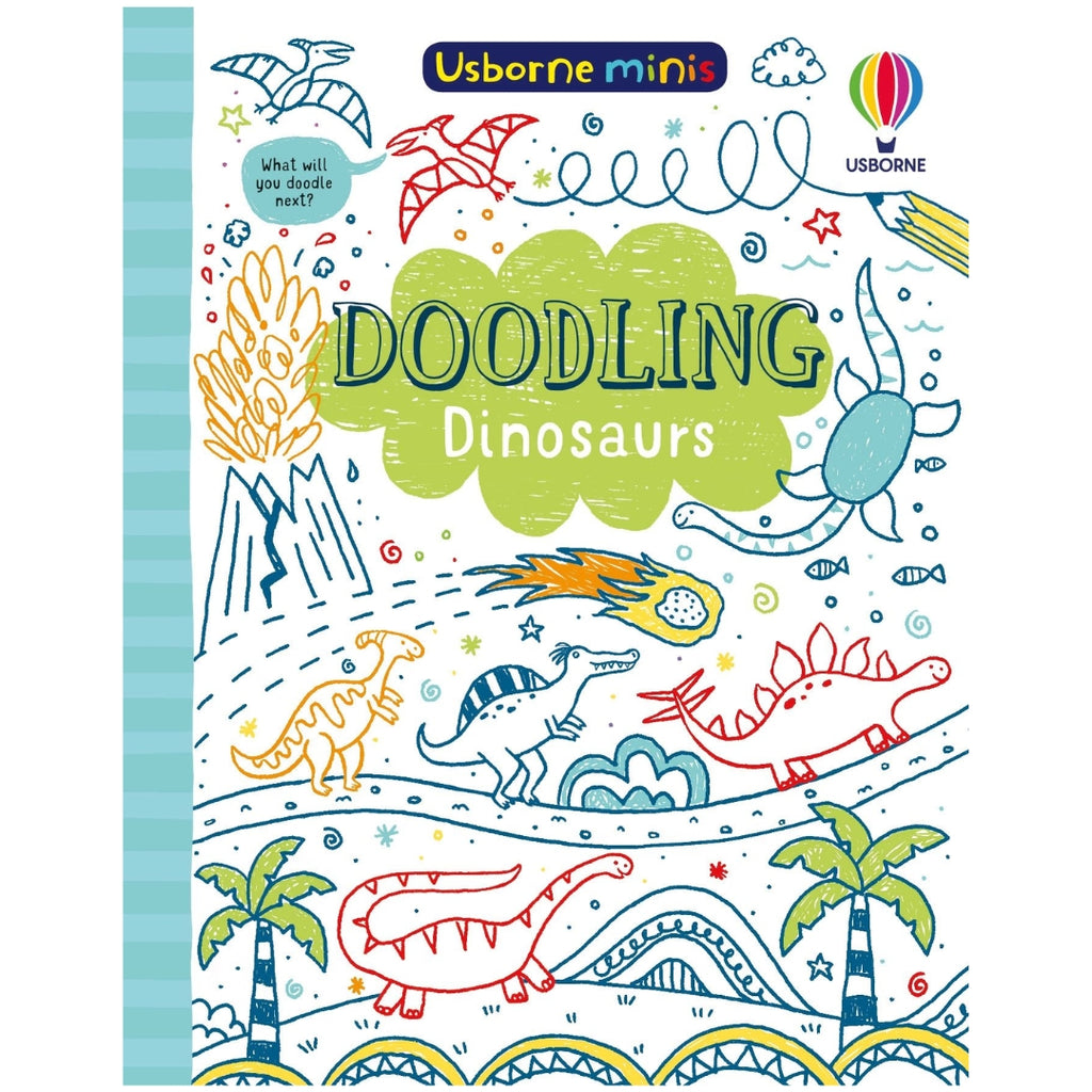 Usborne: Minis - Doodling Dinosaurs - Paperback