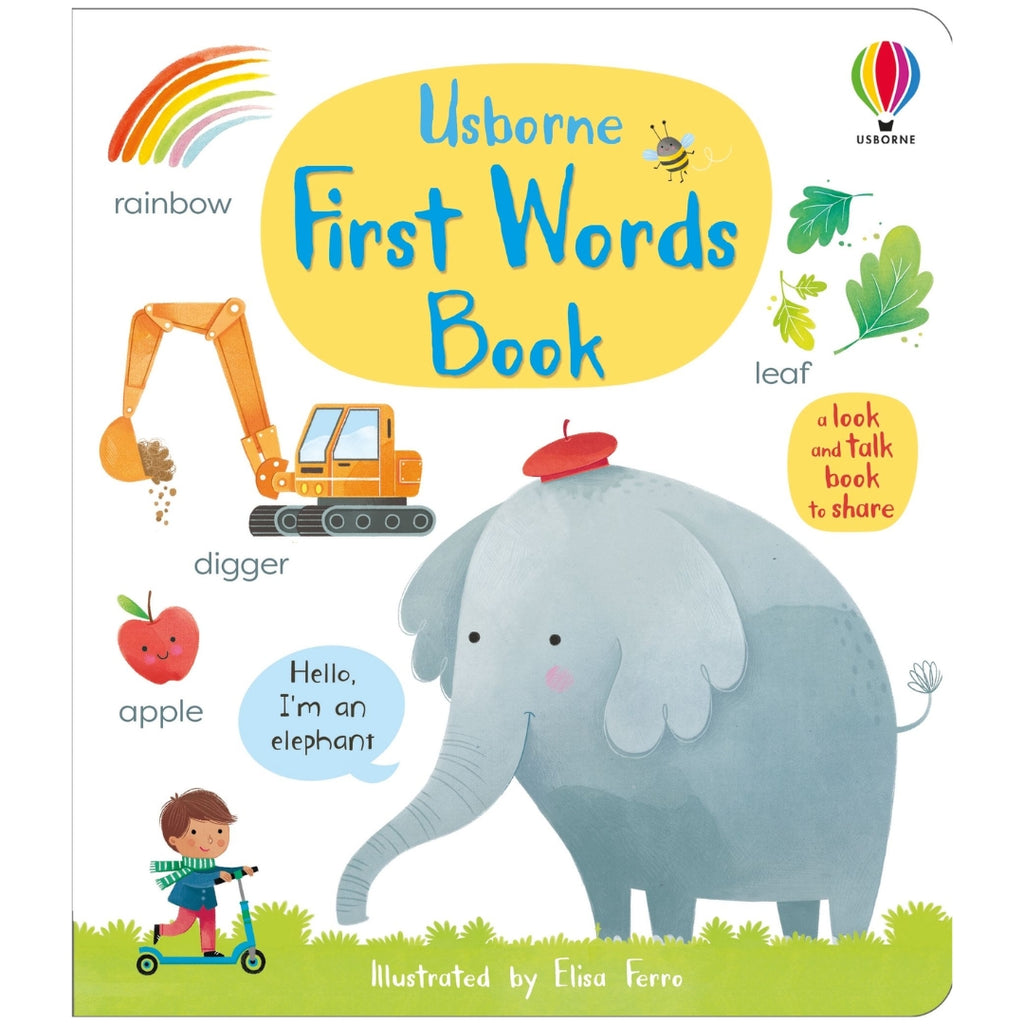 Usborne: First Words Book - Board Book
