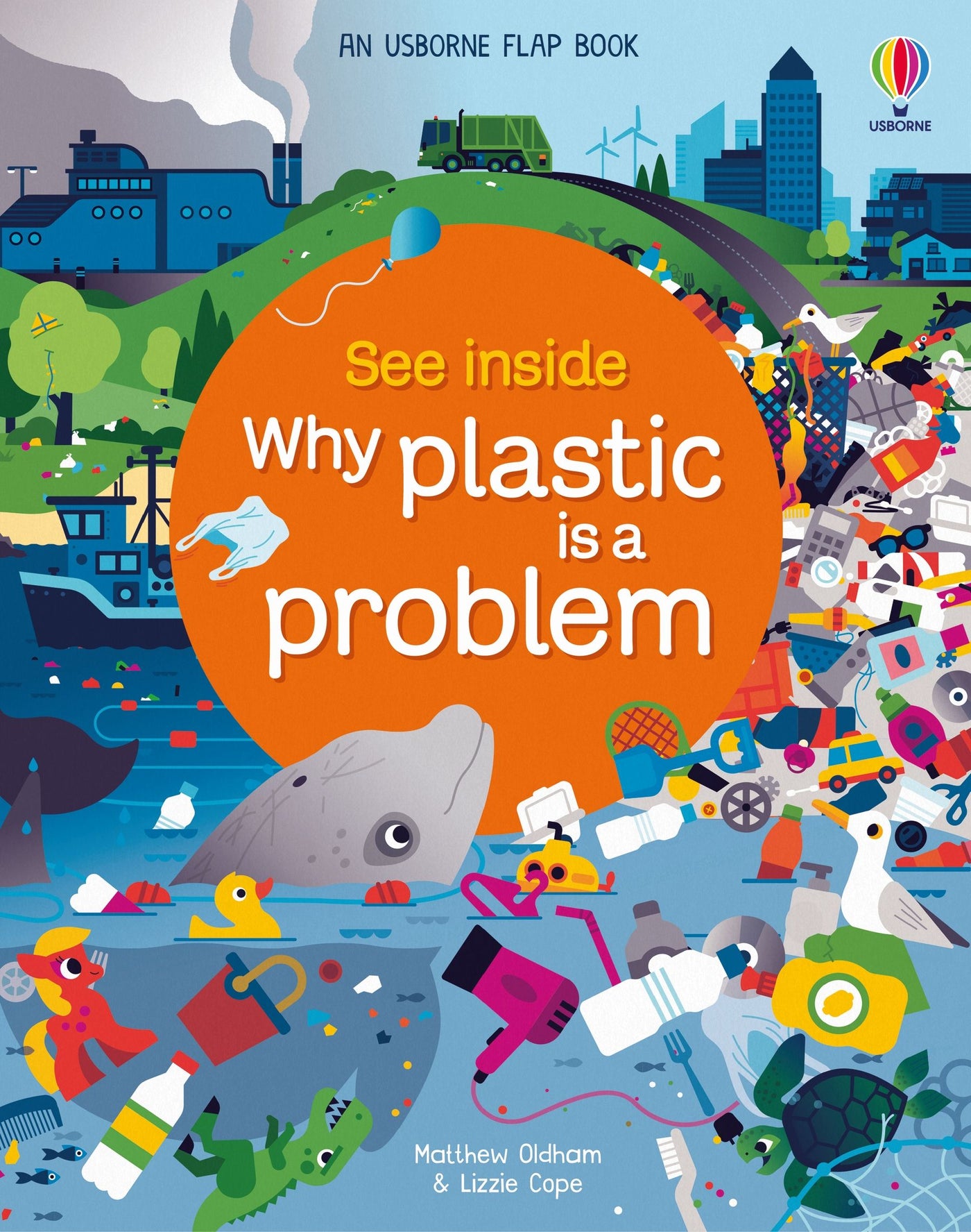 See Inside Why Plastic is a Problem: Flap Board Book | Usborne Books