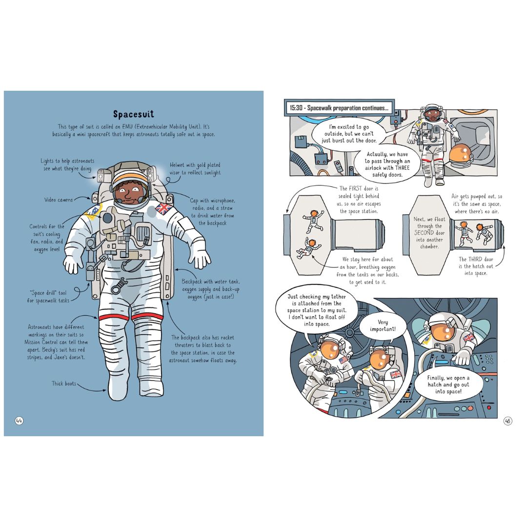 24 Hours in Space - Hardcover | Usborne Books