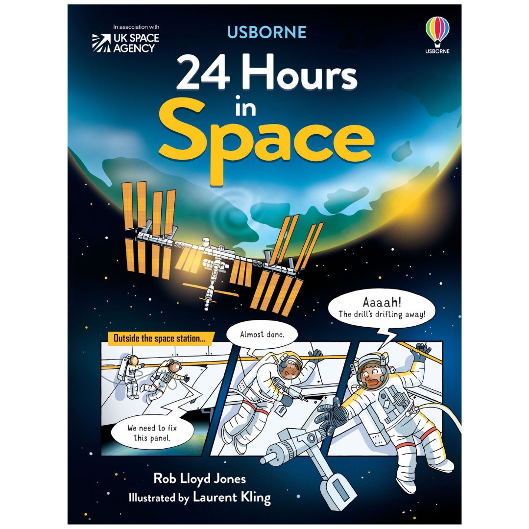 24 Hours in Space - Hardcover | Usborne Books