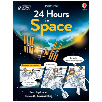 24 Hours in Space - Hardcover | Usborne Books