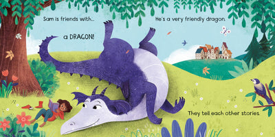 The Friendly Dragon - Little Board Book | Usborne Books