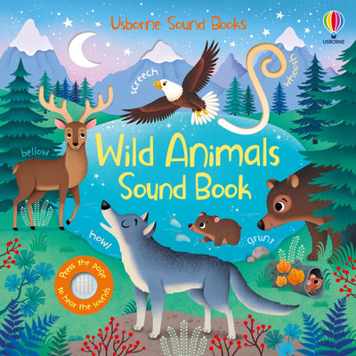 Wild Animals Sound Book - Board Book | Usborne Books