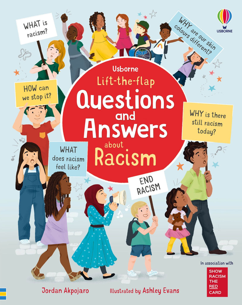 Lift-the-flap Questions and Answers about Racism - Board Book | Usborne Books