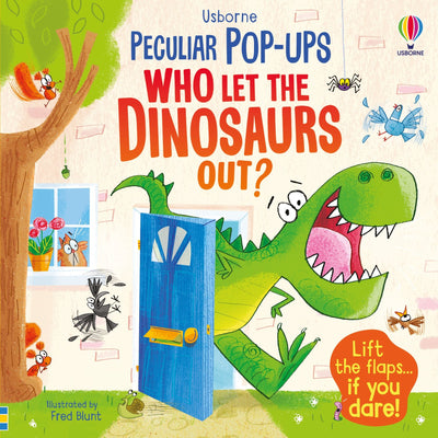 Who Let The Dinosaurs Out? - Pop Up Board Book | Usborne