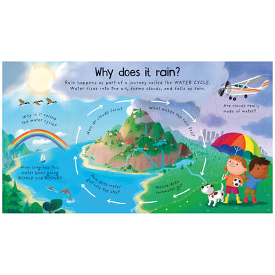 First Questions and Answers: Where does water come from? - Board Book | Usborne Books