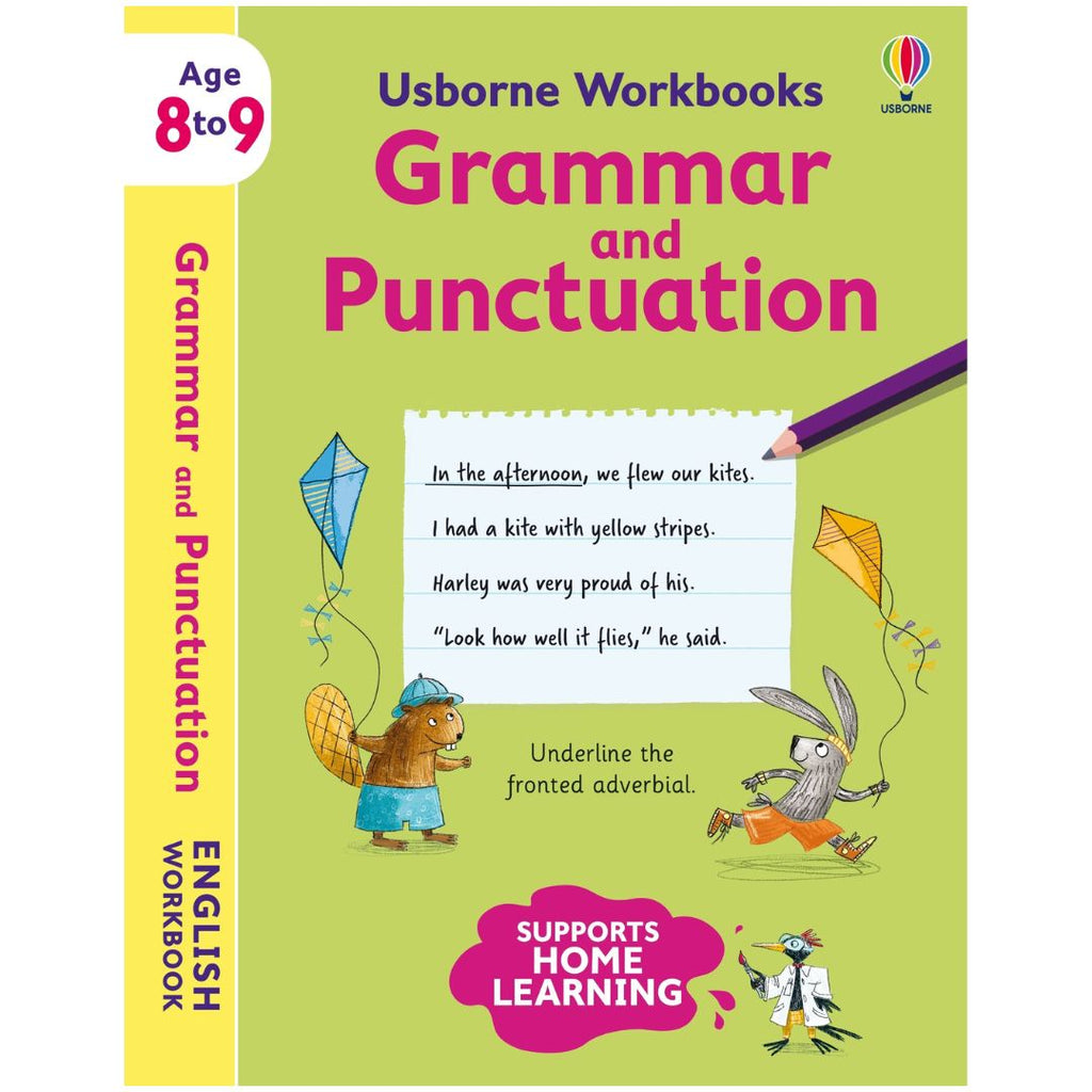 Usborne Workbooks Grammar and Punctuation 8-9 - Paperback
