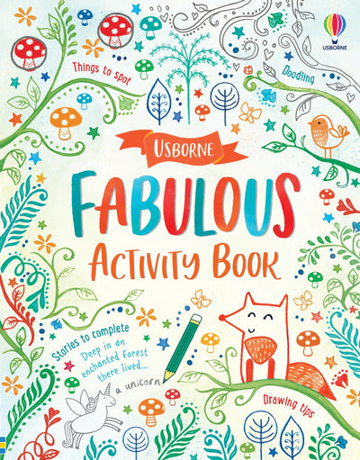 Fabulous Activity Book - Paperback | Usborne Books