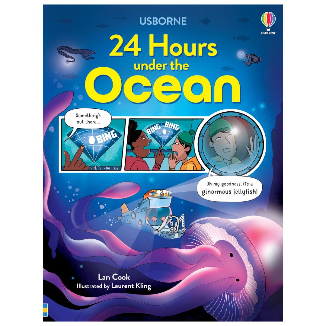 24 Hours under the Ocean - Hardcover | Usborne Books