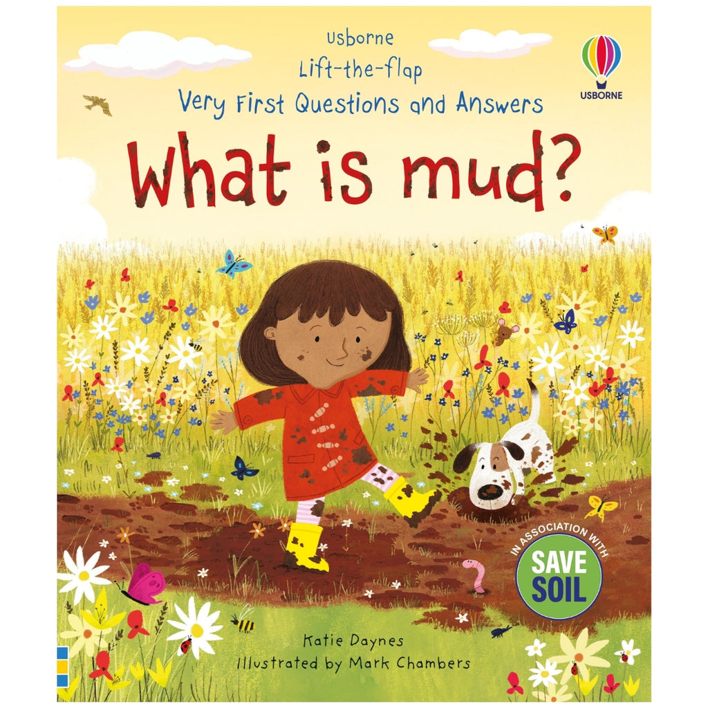 Usborne: Lift the Flap - Very First Questions and Answers: What is mud? - Board Book