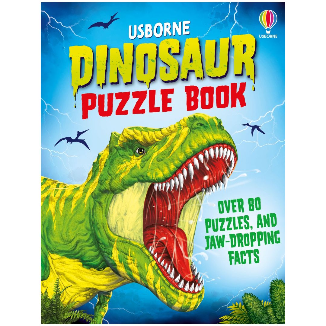 Dinosaur Puzzle Book - Paperback | Usborne Books