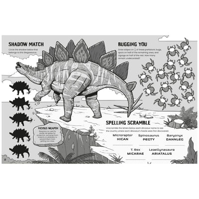 Dinosaur Puzzle Book - Paperback | Usborne Books