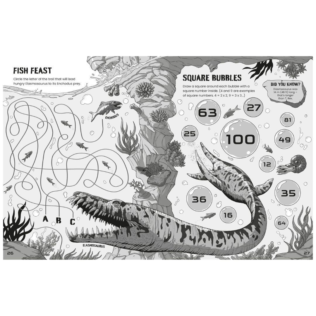 Dinosaur Puzzle Book - Paperback | Usborne Books