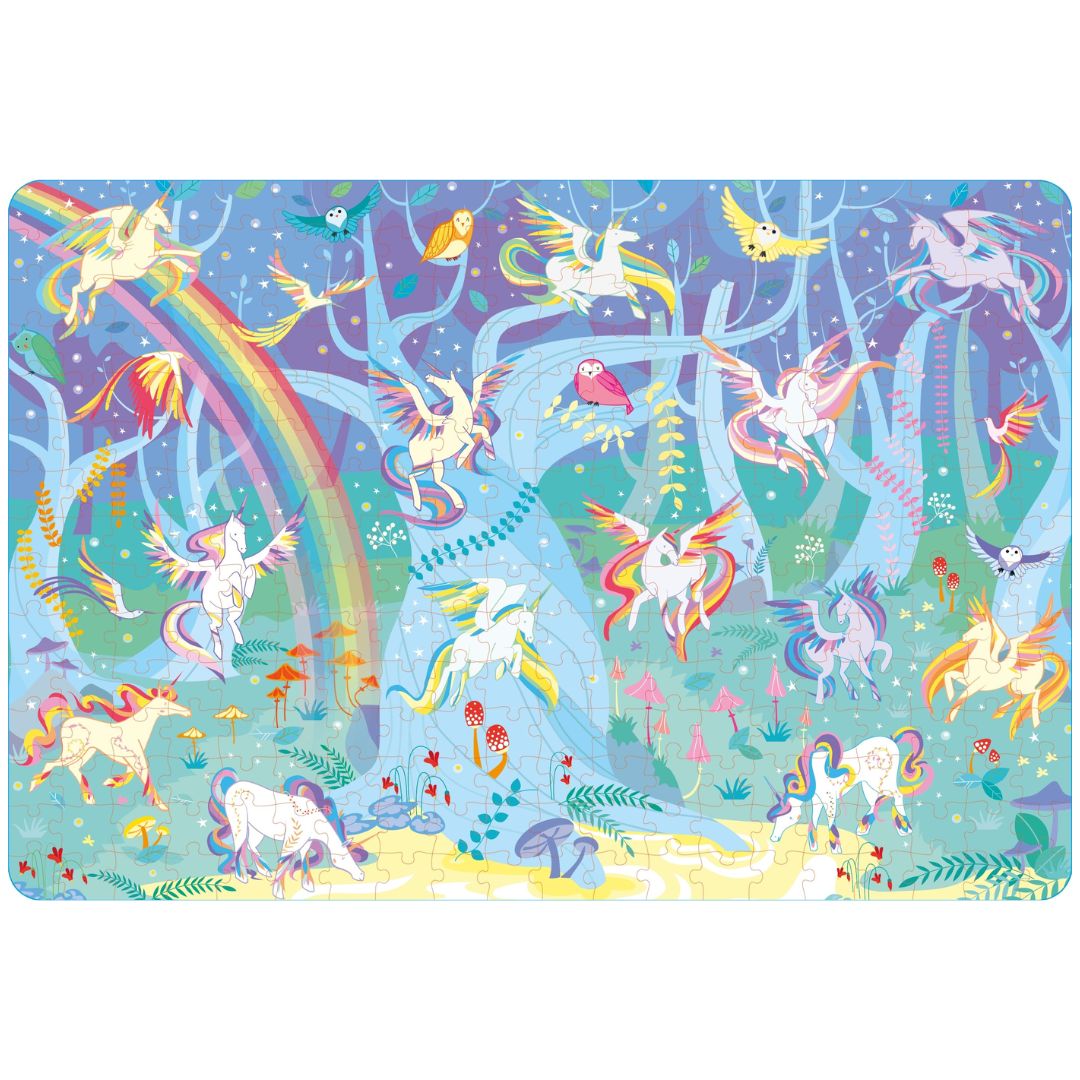 Usborne Book and Jigsaw Unicorns - Paperback