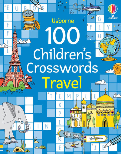 100 Children's Crosswords: Travel - Paperback | Usborne Books