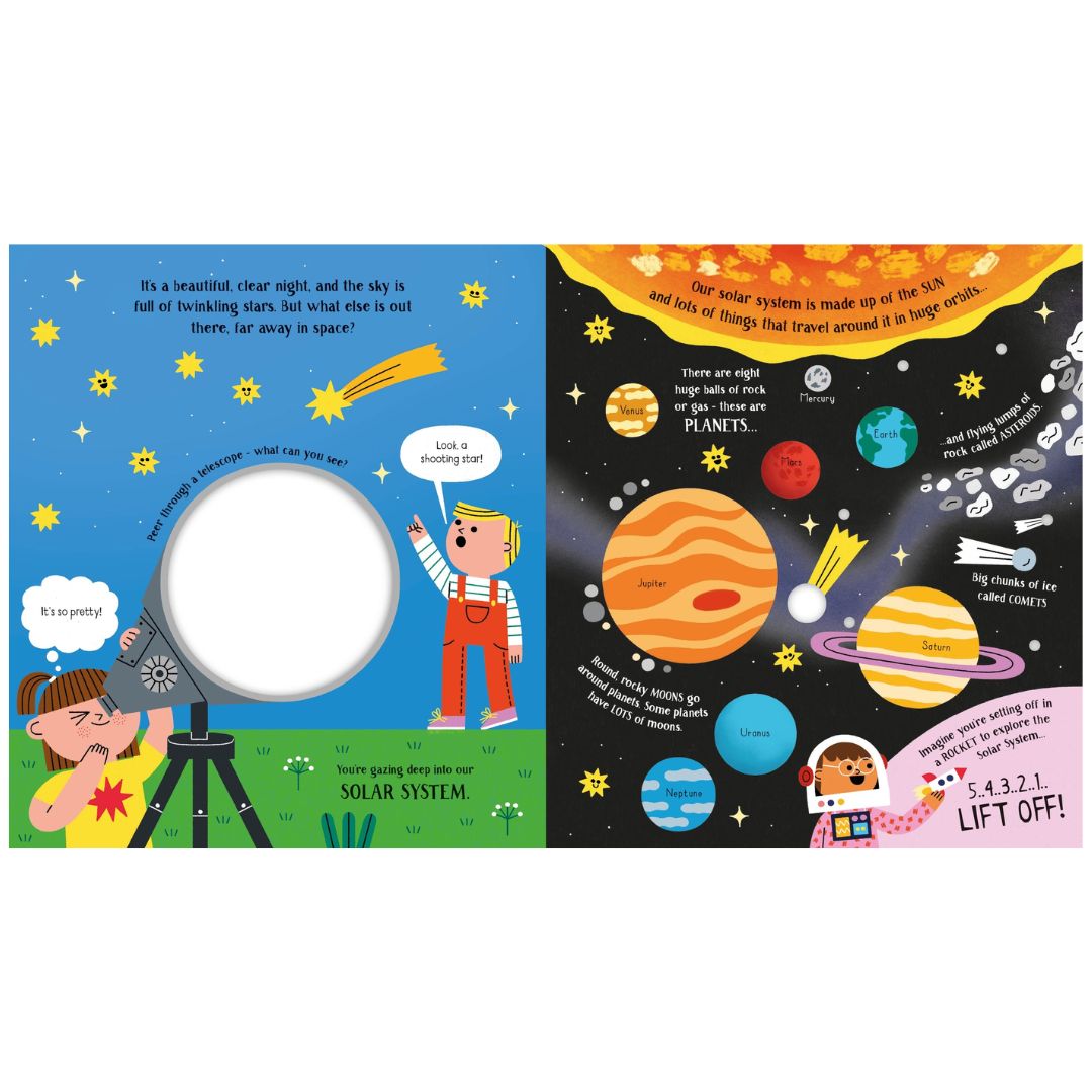 Step Inside Science: The Solar System - Board Book | Usborne