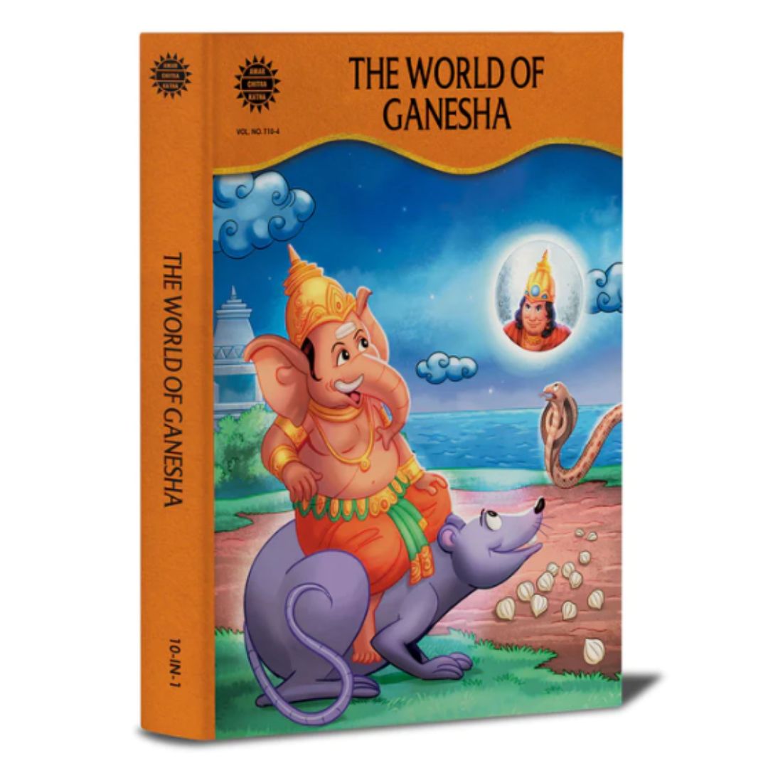 The World of Ganesha: 10 in 1 - Hardcover | Amar Chitra Katha