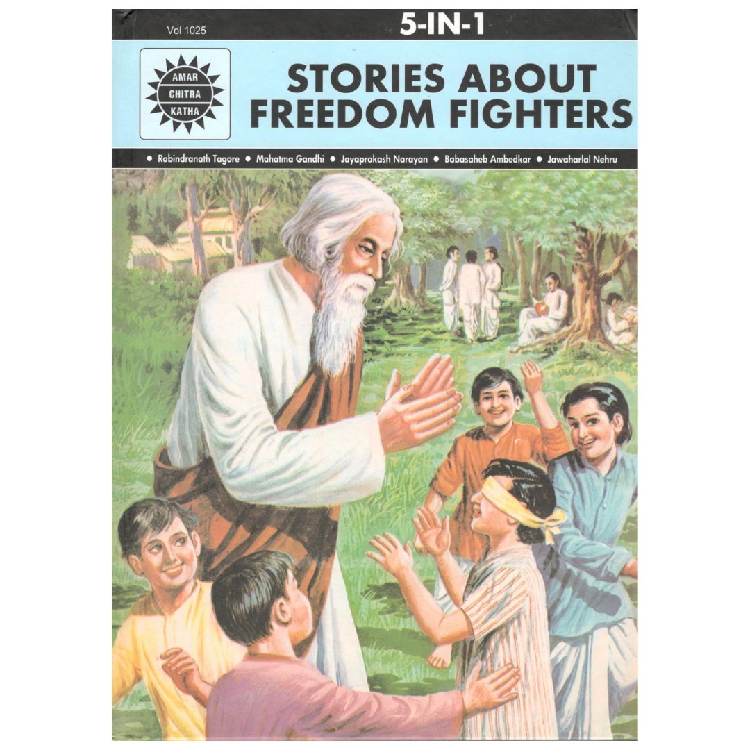 Stories About Freedom Fighters: 5 in 1 - Hardcover | Amar Chitra Katha