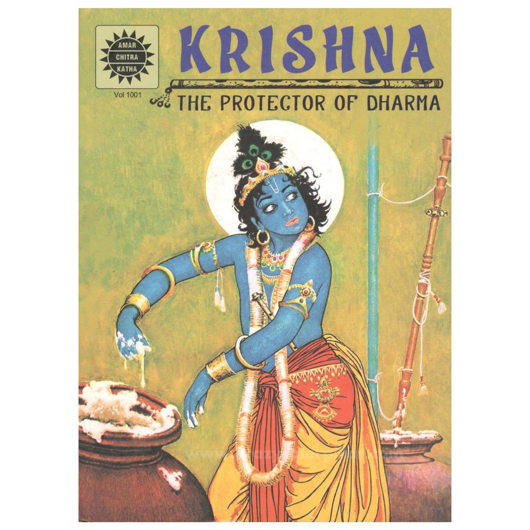Krishna: The Protector of Dharma - Hardcover | Amar Chitra Katha