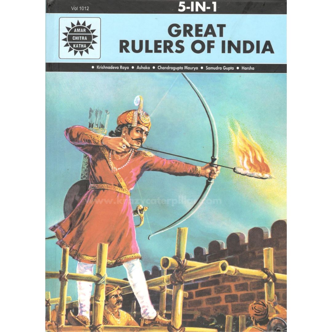 Great Rulers Of India: 5 In 1 - Hardcover | Amar Chitra Katha