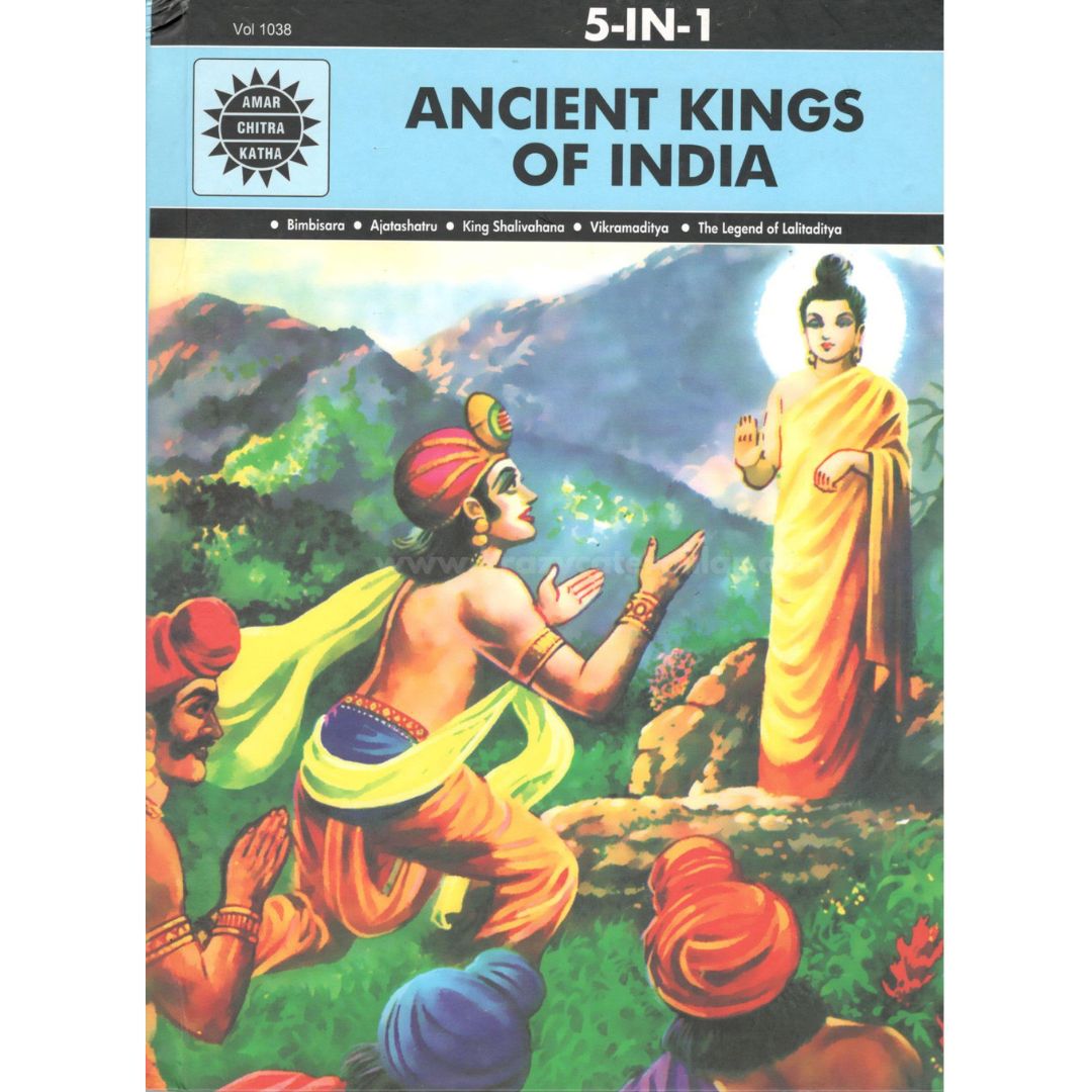 Ancient Kings Of India: 5 In 1 - Hardcover | Amar Chitra Katha