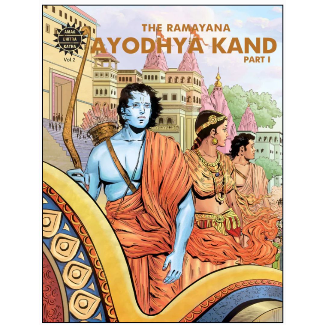 Valmiki's Ramayana Set Of 6 Books - Hardcover | Amar Chitra Katha