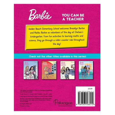 Barbie You Can Be A Teacher - Hardcover | Parragon