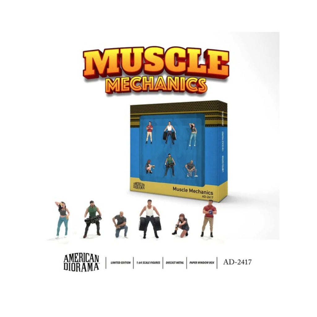 American Diorama #2417: Muscle Mechanics Set