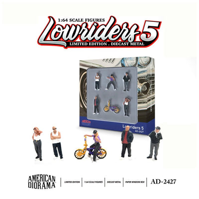 American Diorama AD-2427: Lowriders 5 - 2 Figure Set
