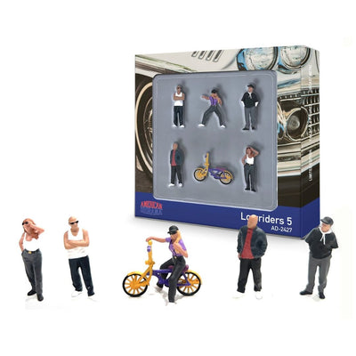 American Diorama AD-2427: Lowriders 5 - 2 Figure Set