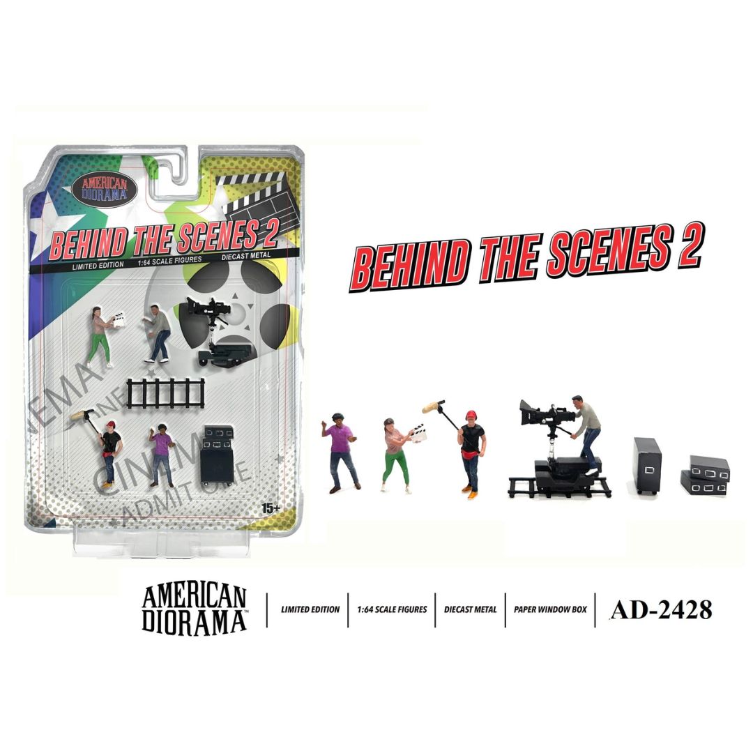 American Diorama AD-2428: Behind The Scenes 2 Figure Set
